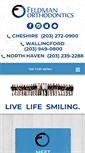 Mobile Screenshot of feldmanorthodontics.net